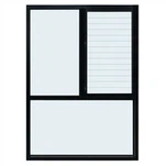 کلاسک سیریز - غیر- تھرمل بریک فکسڈ گلاس لوور ونڈوز